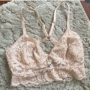 Xhilaration Pink Lace Bralette